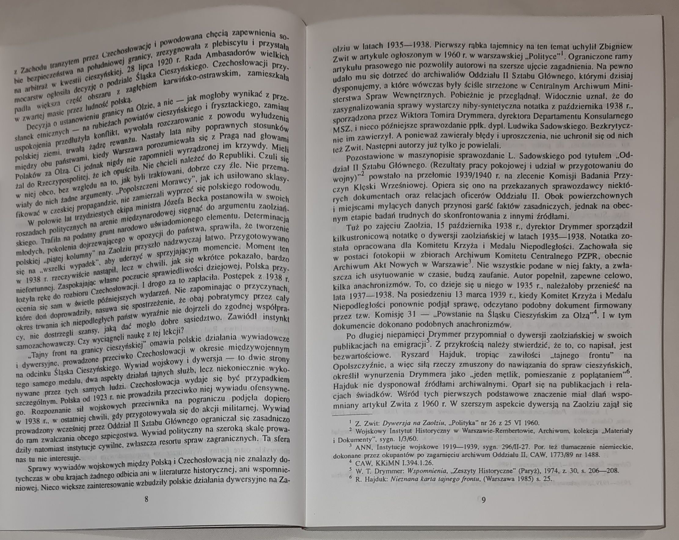 Tajny front na granicy cieszyńskiej. Wywiad i dywersja w latach 1919-1939