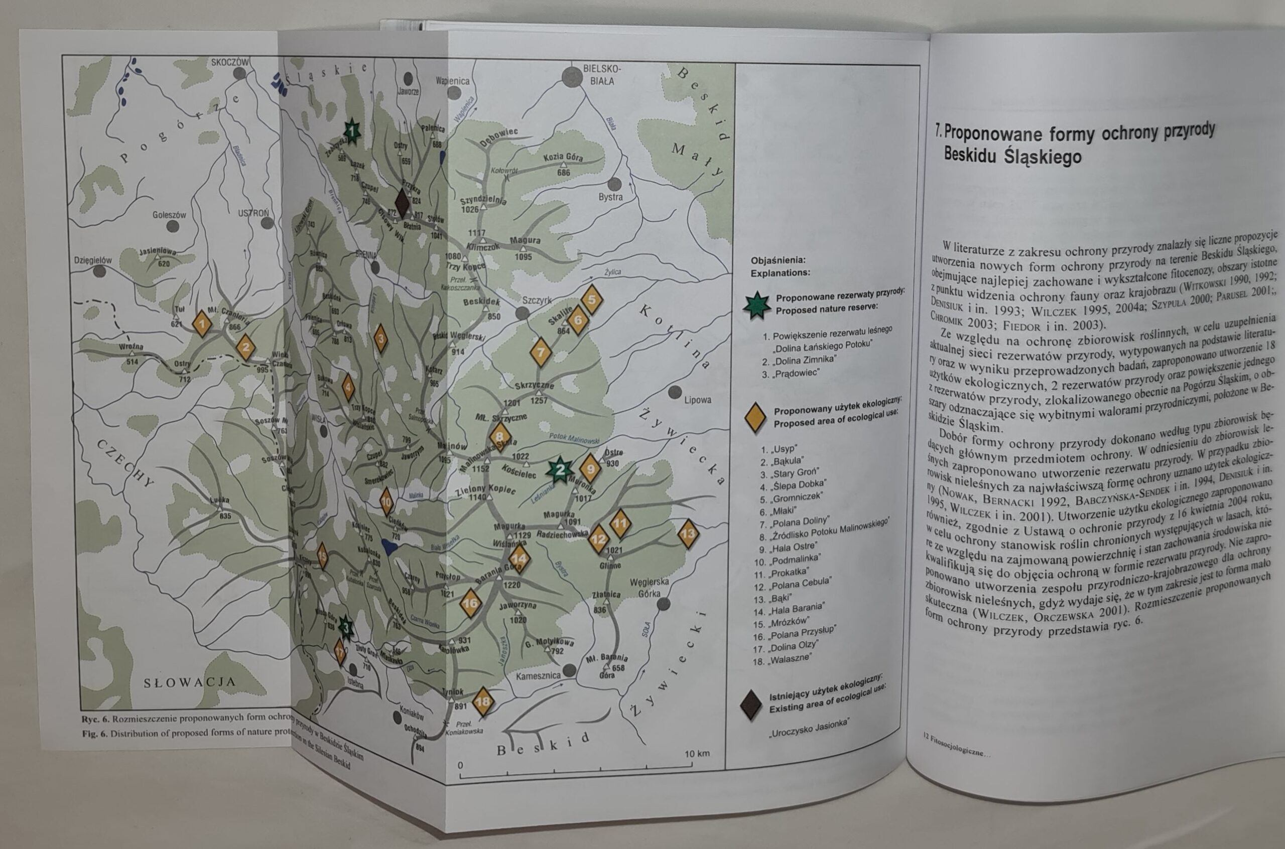 Fitosocjologiczne uwarunkowania ochrony przyrody Beskidu Śląskiego (Karpaty Zachodnie)