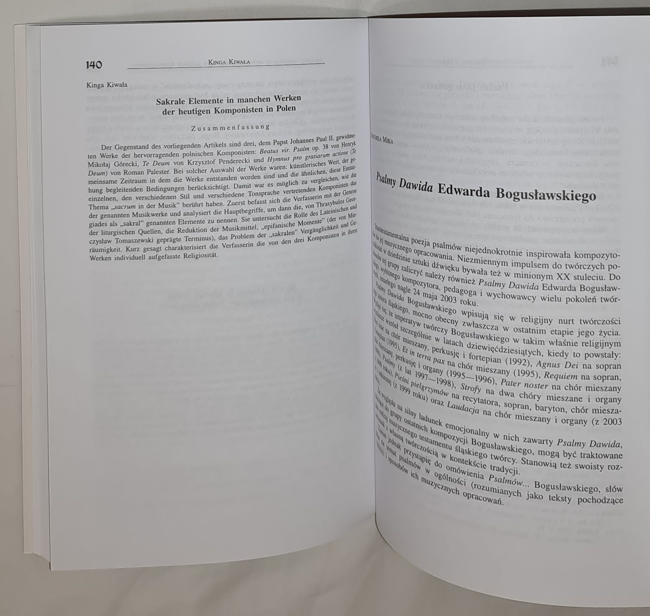 Polska muzyka religijna - między epokami i kulturami