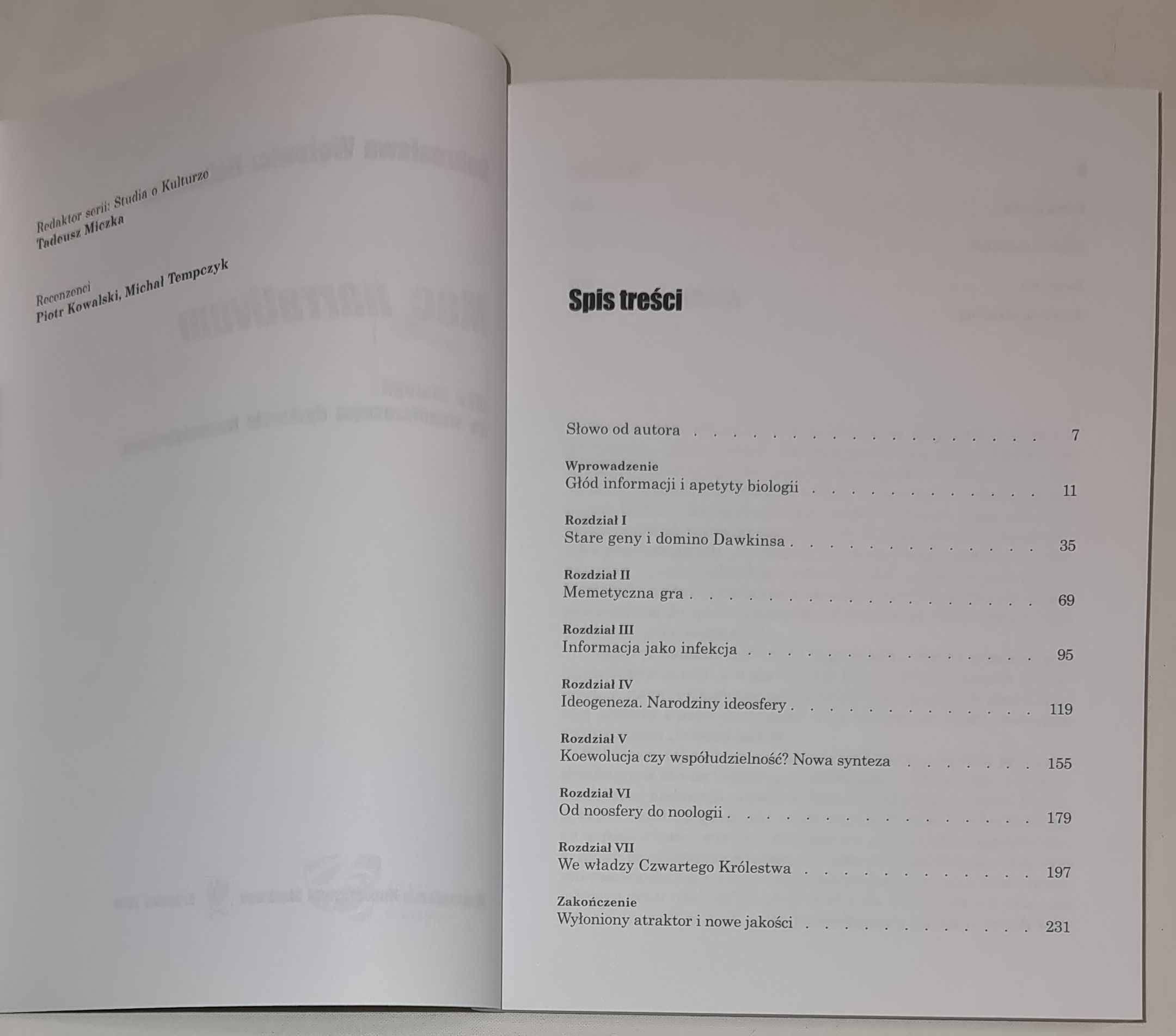 Moc narrativum. Idee biologii we współczesnym dyskursie humanistycznym