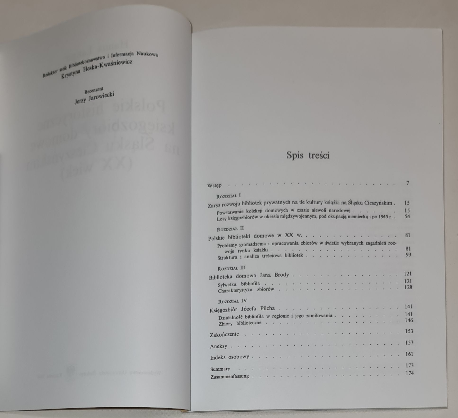 Polskie historyczne księgozbiory domowe na Śląsku Cieszyńskim (XX wiek)