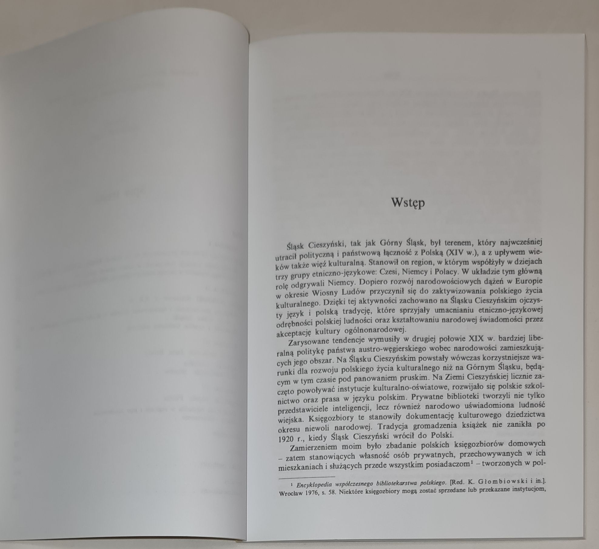 Polskie historyczne księgozbiory domowe na Śląsku Cieszyńskim (XX wiek)