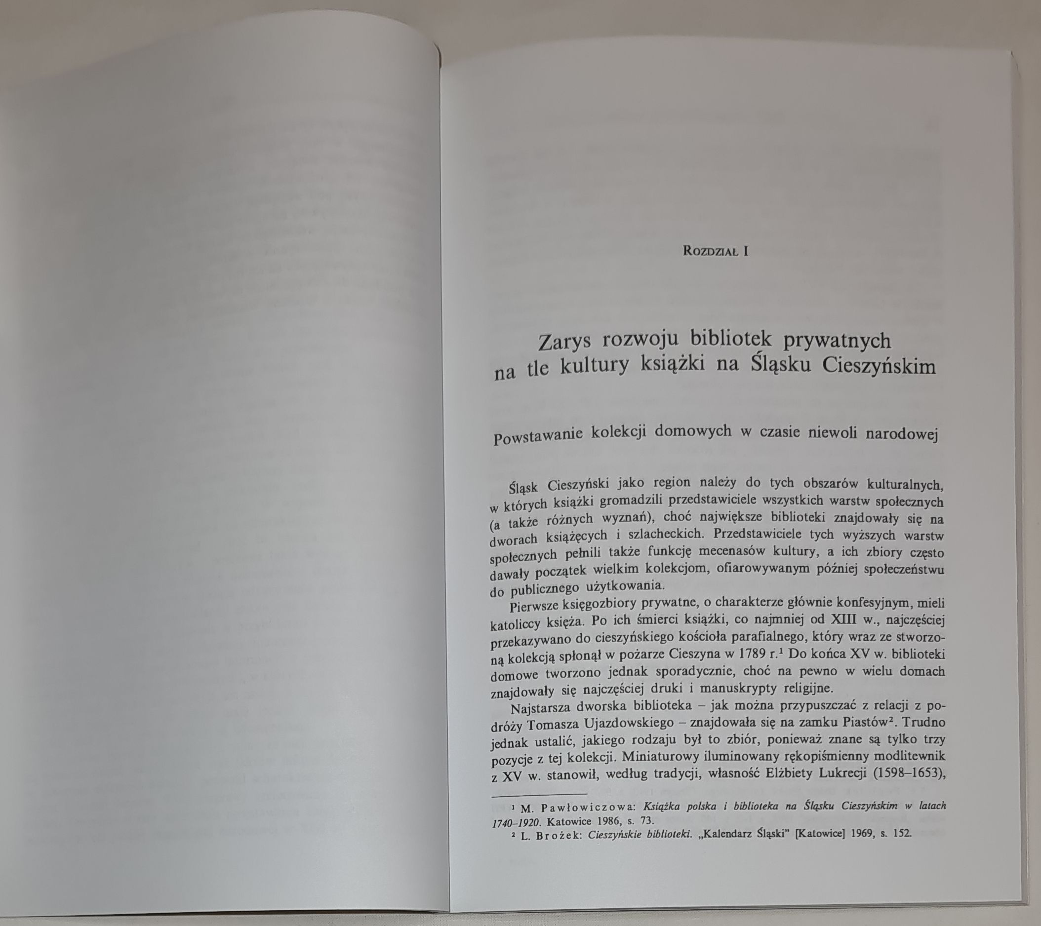 Polskie historyczne księgozbiory domowe na Śląsku Cieszyńskim (XX wiek)