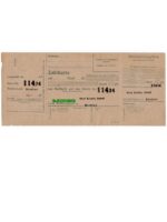 Adolf Priester Rybnik Zahlkarte - Przekaz pocztowy firmowy - Judaika - Żydzi Górnośląscy 1913/1918 ?