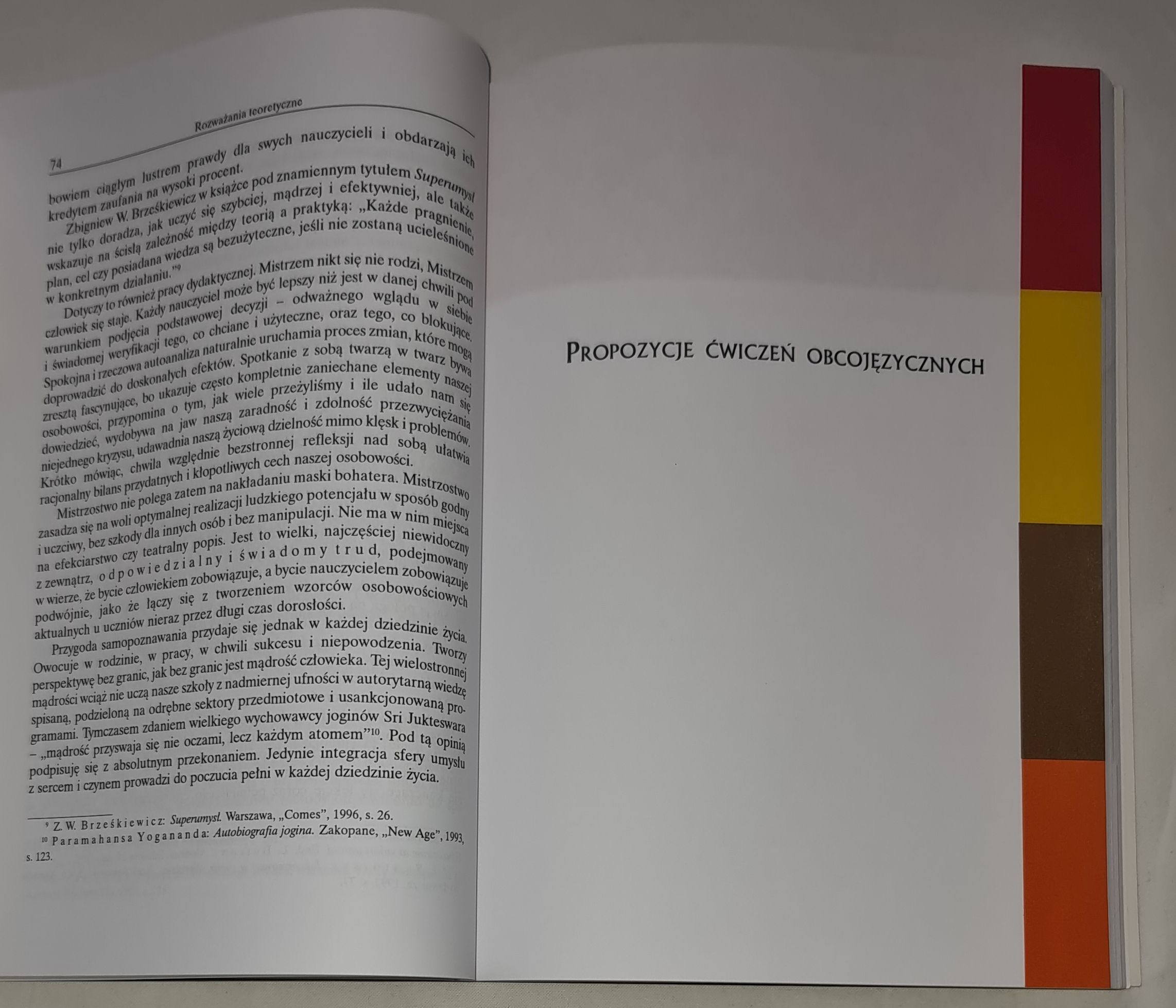 Samopoznanie w procesie nauki języka obcego oraz propozycje ćwiczeń obcojęzycznych