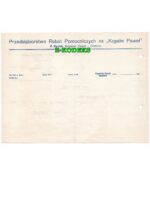 Firma P. Hytrek Przedsiębiorstwo Robót Pomocniczych - „Kopalnia Paweł” Chebzie - druk lata 30-te XX w. - Ruda Śląska