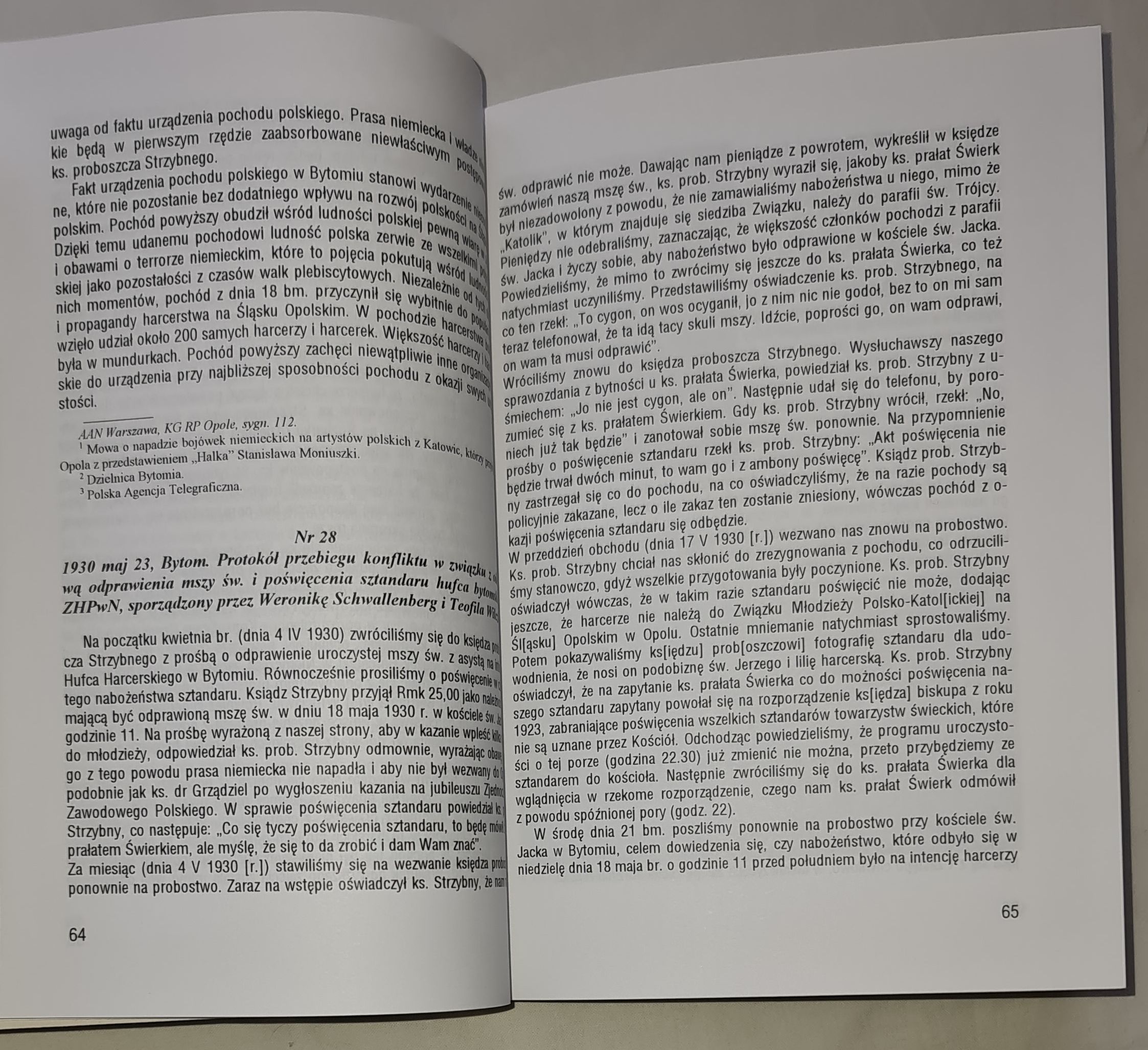 Związek Harcerstwa Polskiego w Niemczech na Śląsku (1920-1939) Wybór źródeł
