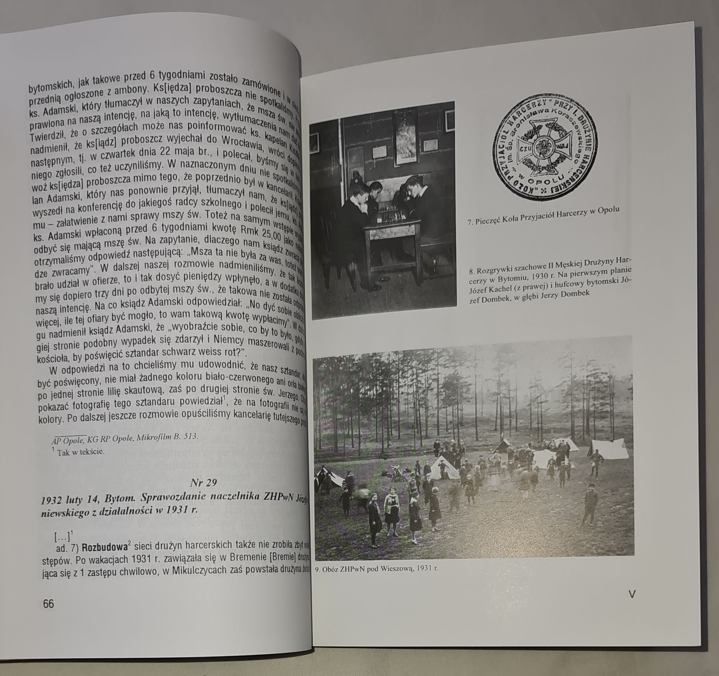 Związek Harcerstwa Polskiego w Niemczech na Śląsku (1920-1939) Wybór źródeł