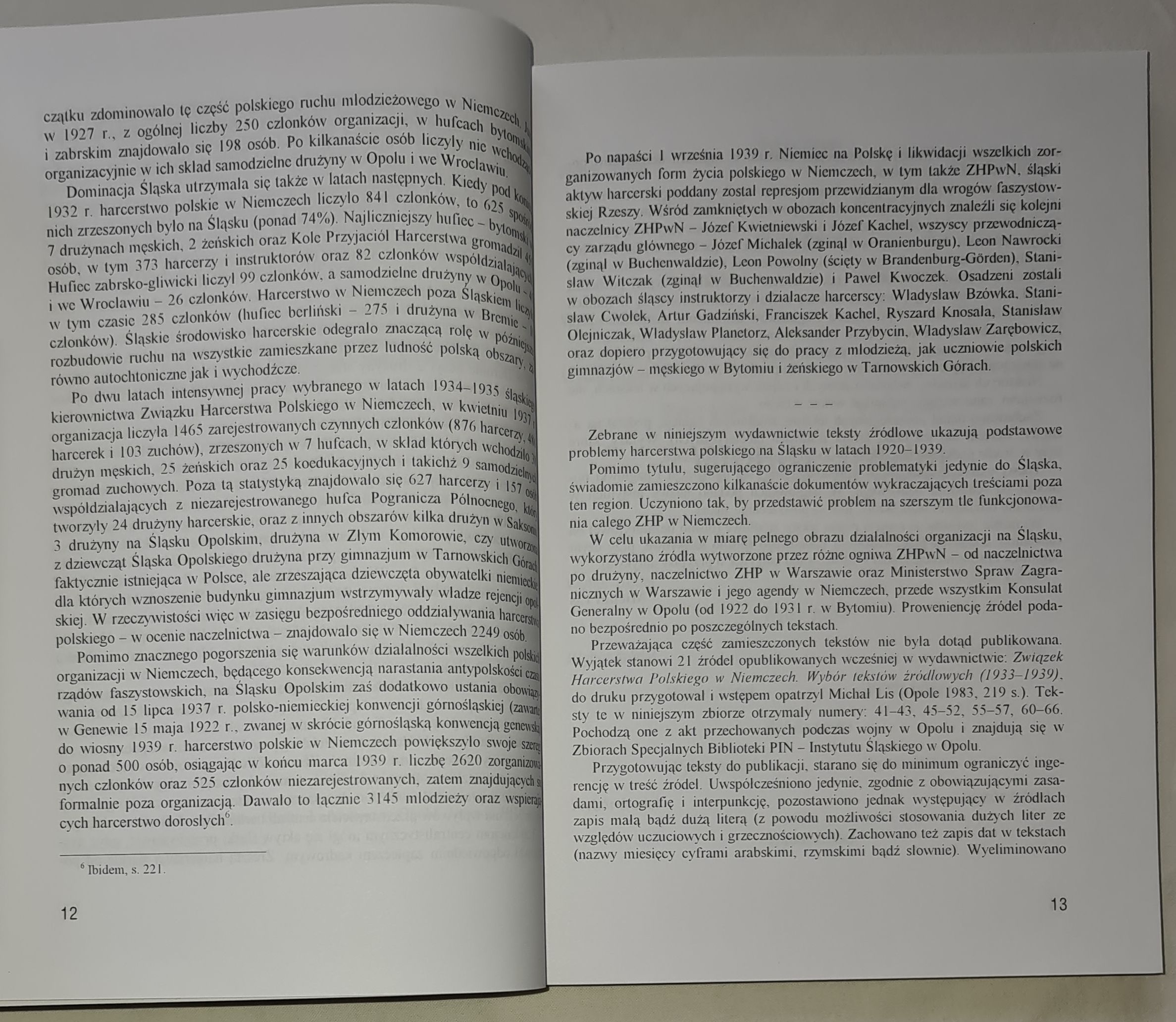 Związek Harcerstwa Polskiego w Niemczech na Śląsku (1920-1939) Wybór źródeł